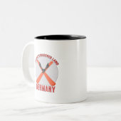 Berchtesgadener Land, Deutschland Zweifarbige Tasse (Vorderseite Links)