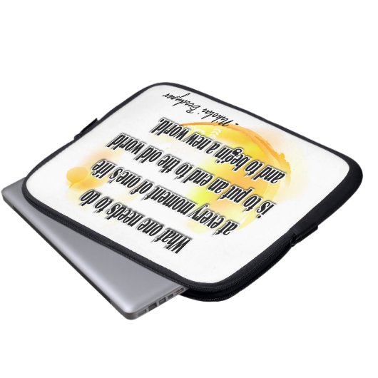 Berdyaev Laptopschutzhülle (Vorne Knopf)