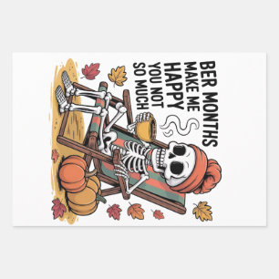 Bere Monate machen mich glücklich, dass ich dich n Geschenkpapier Set