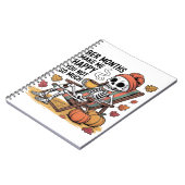 Bere Monate machen mich glücklich, nicht so viel W Notizblock (Linke Seite)