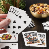 Bere Monate machen mir die Knochen glücklich Spielkarten (In Situ)