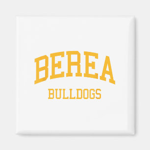 Berea High School Hs Greenville Sc Retro Sports Magnet