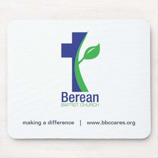 Berean Baptistenkirche mousepad (Vorne)