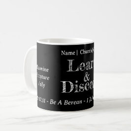 Berean Search Scripting Personalisiert Black Kaffeetasse