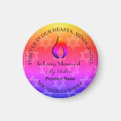 Bereavement Candle Magnet von HAMbyWG (Vorne)