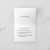 Bereavement Card Karte (Innenseite)