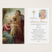 Bereavement Loss Heiliges Familiengebet Sympathiek (Vorne & Hinten)