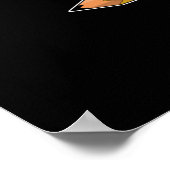 Berechnen Sie Kindness gegen Mobbing Orange Unity Poster (Ecke)