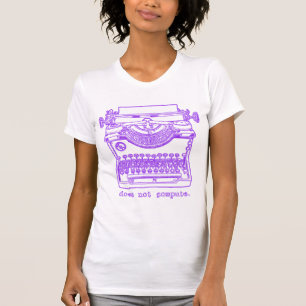 berechnet nicht (Lila) T-Shirt