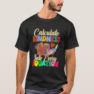 Berechnung der Güte in jeder Gleichung Mathematik T-Shirt