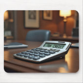 Berechnung der Steuergutschrift auf einem Schreibt Mousepad (Vorne)