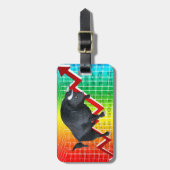 Berechnung des Bull Market Run Gepäckanhänger (Vorderseite vertikal)