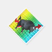 Berechnung des Bull Market Run Serviette (Ecke)