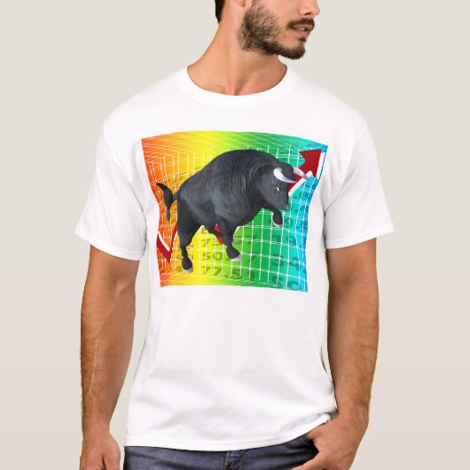 Berechnung des Bull Market Run T-Shirt (Vorderseite)