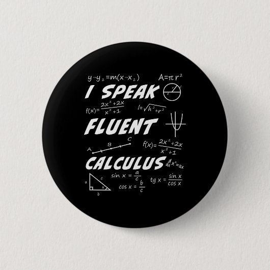 Berechnung Pi Day Algebra Geometry Trigonometry St Button (Vorderseite)