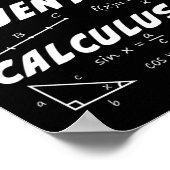 Berechnung Pi Day Algebra Geometry Trigonometry St Poster (Ecke)