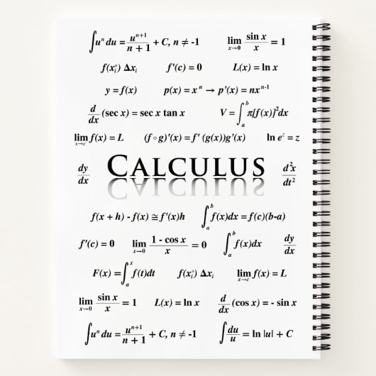 Berechnungen Notizbuch (Rückseite)