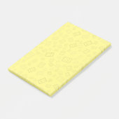 Berechnungsmuster Post-it Klebezettel (angewinkelt)