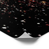 Bereich 1 Emaille Poster (Ecke)