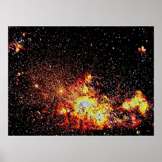 Bereich 1 Emaille Poster (Vorne)