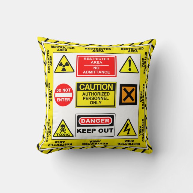 Bereich 1 Pillow Kissen (Vorderseite)