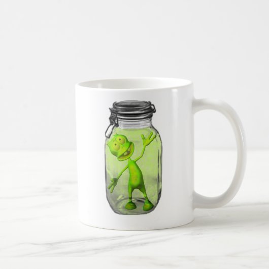 Bereich 51 abfüllende Co. Kaffeetasse (Rechts)