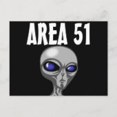 Bereich 51, Alien Postkarten (Vorderseite)