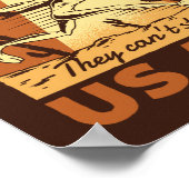 Bereich 51 Alien: Sie können uns nicht alle stoppe Poster (Ecke)