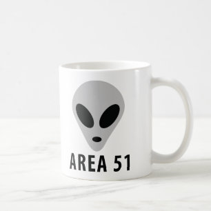 Bereich 51 - alienkopf kaffeetasse