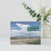 Bereich 51 - Extraterrestrische Autobahn Postkarte (Stehend Vorderseite)