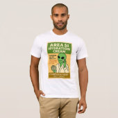 Bereich 51 Skincare 1950er Retro Roswell Außerirdi T-Shirt (Vorne ganz)