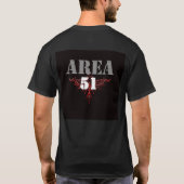 BEREICH 51 T-Shirt (Rückseite)