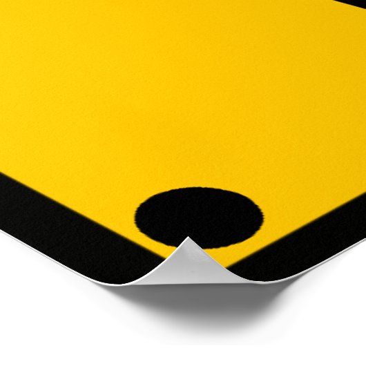 Bereich 51 ~ Warnmeldung Poster (Ecke)