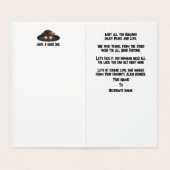 Bereich 51 Weihnachtsgrüße (Innenseite Aufgefaltet)