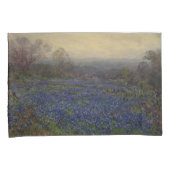 Bereich Bluebonnet-Blume (Landschaft des ländliche Kissenbezug (Vorderseite-Rechts)