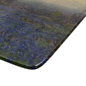 Bereich Bluebonnet-Blume (Landschaft des ländliche Schneidebrett (Ecke)