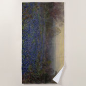 Bereich Bluebonnet-Blume (Landschaft des ländliche Strandtuch (Vorderseite)