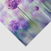 Bereich Blume-Allium, (C) Aquarell Seidenpapier (Ausschnitt)
