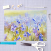 Bereich Blume-Bluebell (B) Wasserfarbe Seidenpapier (Handwerk)
