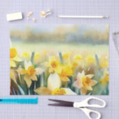 Bereich Blume-Daffodil (B) Aquarell Seidenpapier (Handwerk)