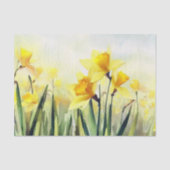 Bereich Blume-Daffodil (C) Aquarell Seidenpapier (Vorderseite)
