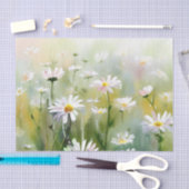 Bereich Blume-Daisy (C) Wasserfarbe Seidenpapier (Handwerk)