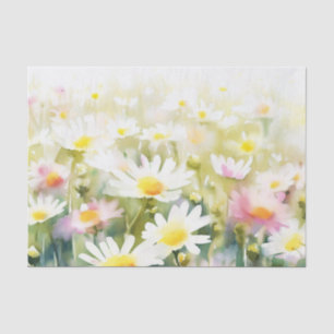 Bereich Blume-Daisy (D) Wasserfarbe Seidenpapier