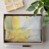 Bereich Blume-Forsythia (C) Wasserfarbe Seidenpapier (Geschenk)