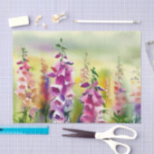 Bereich Blume-Foxglove (D) Aquarell Seidenpapier (Handwerk)