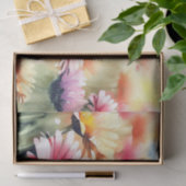 Bereich Blume-Gerbera Daisy (B) Wasserfarbe Seidenpapier (Geschenk)