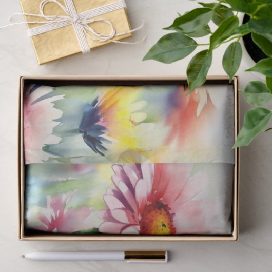 Bereich Blume-Gerbera Daisy (C) Seidenpapier (Geschenk)