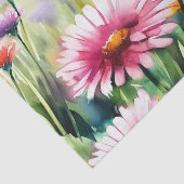 Bereich Blume-Gerbera Daisy (D) Wasserfarbe Seidenpapier (Ausschnitt)