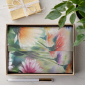 Bereich Blume-Gerbera Daisy (D) Wasserfarbe Seidenpapier (Geschenk)