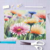 Bereich Blume-Gerbera Daisy (D) Wasserfarbe Seidenpapier (Handwerk)